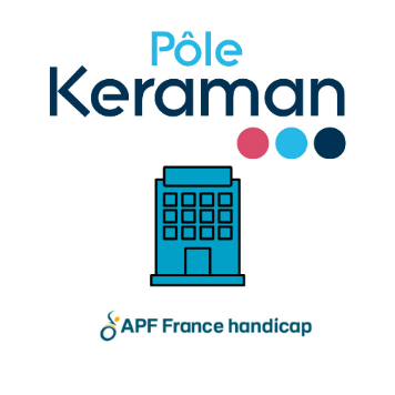 Logo de l'association Pôle KERAMAN de l'association APF France Handicap 